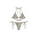 All-over Money string bikini